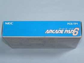 NEC PC Engine Arcade Pad 6 Controller PCE-TP1 Official Japan Unused NOS Rare