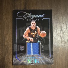 Panini Noir 2021-22 Elegant Decor Rookie Jersey Jalen Suggs Magic /75