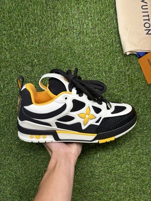 Size 8.5 LV (9.5-10 US) - Louis Vuitton Skate ' Yellow Black White