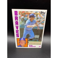 Bob Horner 1984 Topps #760 Atlanta Braves
