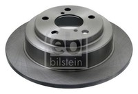 Febi Bilstein Bremsscheibe Hinten Passend FüR Subaru