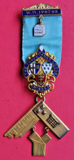 Masonic Past Master's Jewel Three Banks Lodge No 4557  WM PM