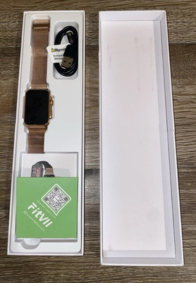 #ad #ad FITVII Nexa Fitness Tracker Answer Call Smart Watch w Blood Pressure Rose Gold $29.00