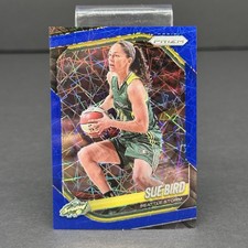 2025 Panini Prizm WNBA Basketball Card Sue Bird #38 Blue Velocity Prizm