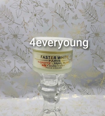 Faster White Snail Slime Face cream.