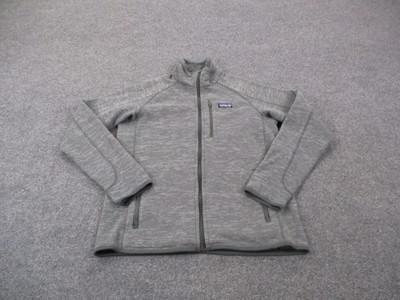 Patagonia Jacket Mens L Gray Better Sweater Jumper Performance Stretch 25527