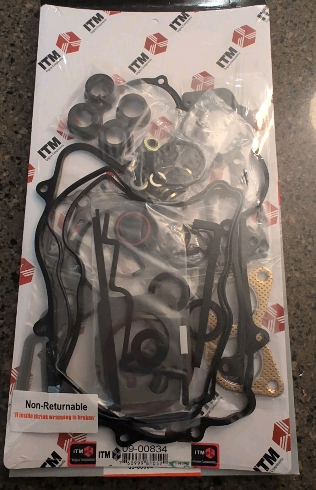 ITM Engine Components 09-00834 Engine Full Gasket Set SAAB Subaru 