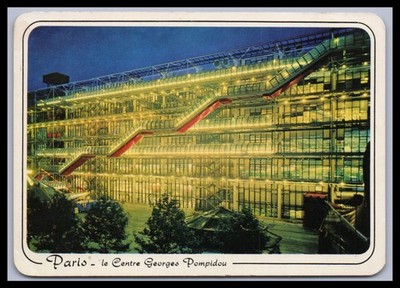 Ansichtskarte Paris / Le Centre Georges Pompidou - Frankreich