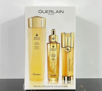 Guerlain Abeille Royale Age-Defying Trilogy:150ml Lotion, 50ml Oil, 50ml Serum