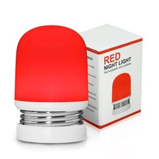 Red Night Light - 670nm Red Light Sleep Lamp for Bedside Sleep - Rechargeable...