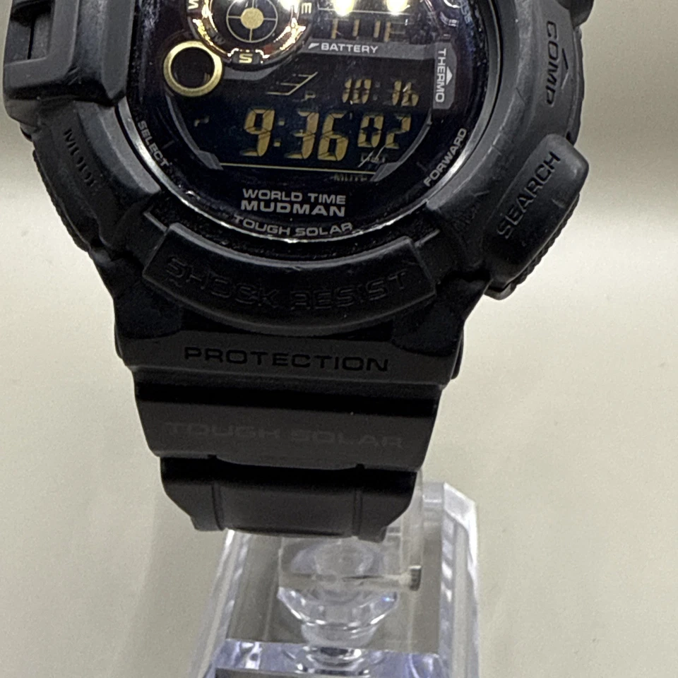 Casio G-shock Mudman Solar G-9300 GB de colección buena pieza usada #0213 Foto 2 de 4