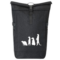 Kurierrucksack ErdmäNnchen Silhouette Geschenkidee ErdmäNnchen Geschenk PräSent