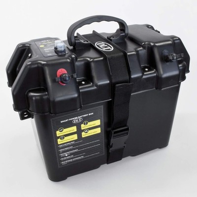 DLT Batteriebox für Elektro Bootsmotor 12V Batteriekasten Batteriehalter