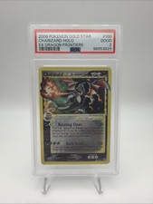 Pokemon Charizard Gold Star EX Dragon Frontiers Holo Rare Card #100 PSA 2