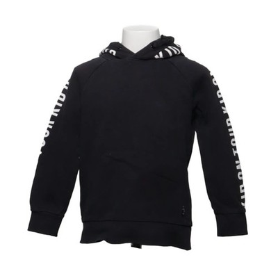 Name It, Kapuzenpullover, Größe: 122/128, Schwarz, Bio-Baumwolle, Einfarbig #fhJ
