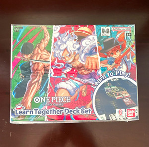 Bandai Namco One Piece Card Game Learn Together Deck Set LD-01 English 2024