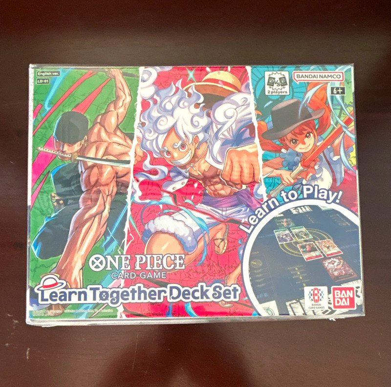 Bandai Namco One Piece Card Game Learn Together Deck Set LD-01 English 2024
