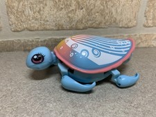 Moose Toys Little Live Pets Lil Turtle Rip Swirl Swims in Water Walks WORKS