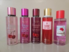 Victoria's Secret PINK Cherry Fragrance Mist Set 5 Cherry Scents