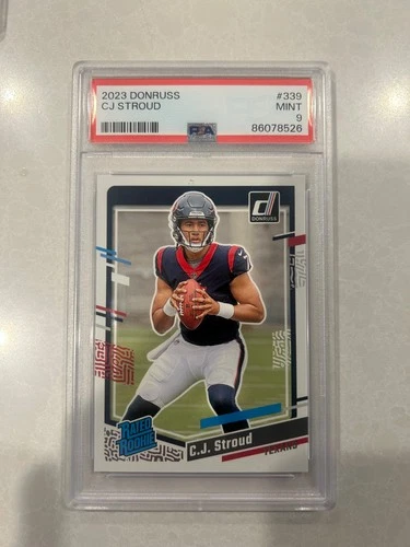 2023 Donruss CJ Stroud rookie RC 339 PSA 9