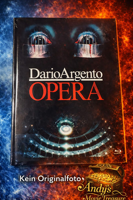 Bluray + DVD ( Dario Argentos Opera ) Mediabook - NEU _ OVP Verpackt -