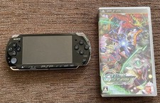 Sony PSP 3000 Console - Black - 1GB Memory Card + Gundam Memories