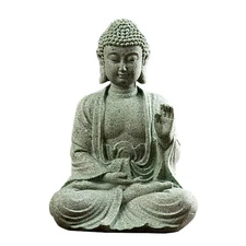 fazhongfa Mini Buddha Statue 4.7 Inch Natural Stone Handmade Buddha Sculpture...