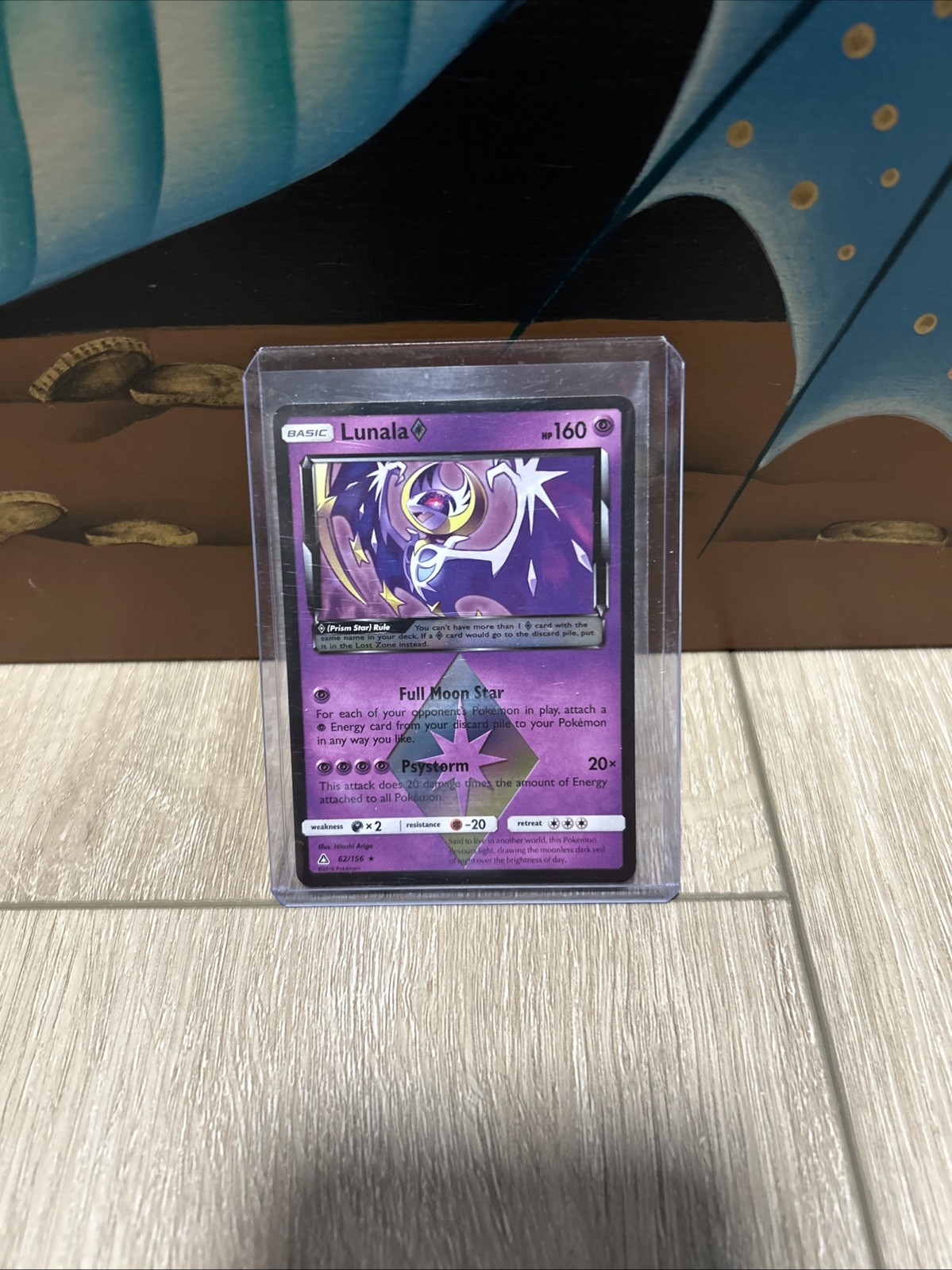 Pokemon TCG - Lunala Prism Star 62/156 - Sun & Moon Ultra Prism - NM