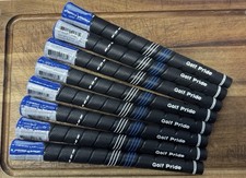 Golf Pride CP2 Wrap Golf Grips - Midsize - 8 Piece Set - Black/Blue.