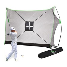 for Backyard Driving, Golf Practice Net, Dual-Turf Golf Mat, Chipping Target ...
