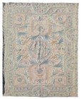 Rare Hand Embroidered Needlework Vintage Kashmiri Textile Wall Hanging 8 x 5 Ft — photo 1
