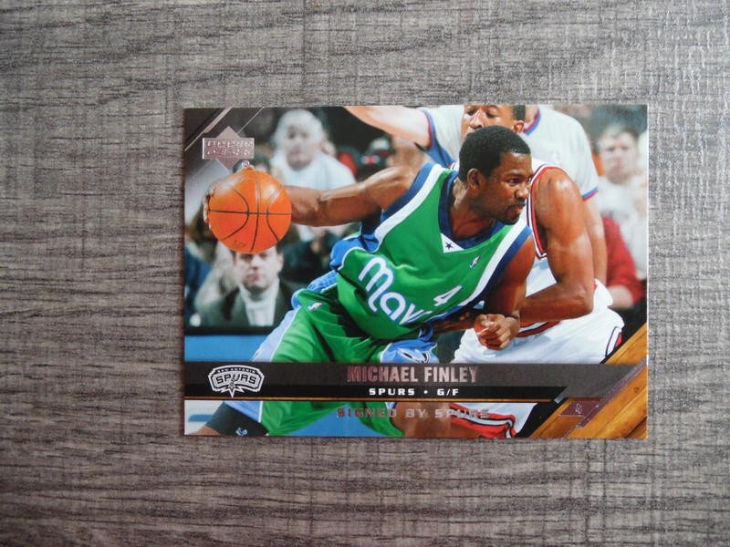 Michael Finley San Antonio Spurs 2005-06 Upper Deck NBA Card #35