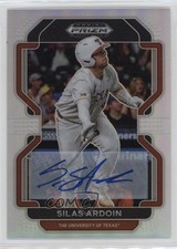 2022 Panini Prizm Draft Picks Silver Prizm Auto Silas Ardoin #PDP107 Auto 0u66