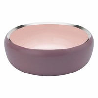 Stelton Schale Ora, Dekoschale, SchäLchen, Edelstahl, Dusty Rose, Powder, 22 Cm