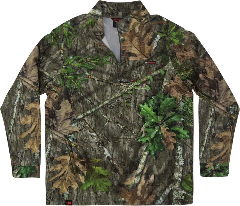 Men's Camo Hunting Shirt - Stretch Fit with Iconic Patterns for Active Pursuits - Image 2 of 3