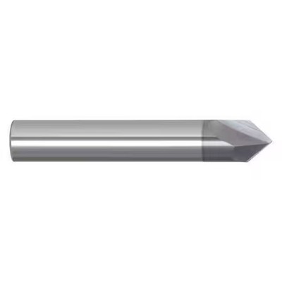 Chamfer End Mill, 3/4 In. Dia, Carbide, 209,  209-082750B