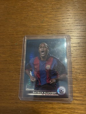 Topps Stadium Chrome CL 22/23 Kluivert FC Barcelona Barca Insert No Auto Lot