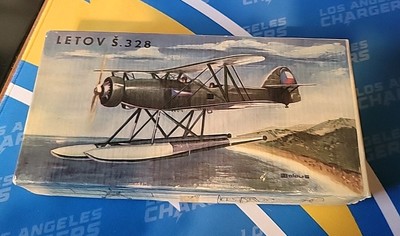Vintage Airplane Model Kit S.328 plastic 1/72 Scale by Letov