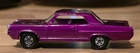 1970 MATCHBOX LESNEY SUPERFAST No 22 PONTIAC GP SPORTS COUPE PURPLE THIN WHEELS