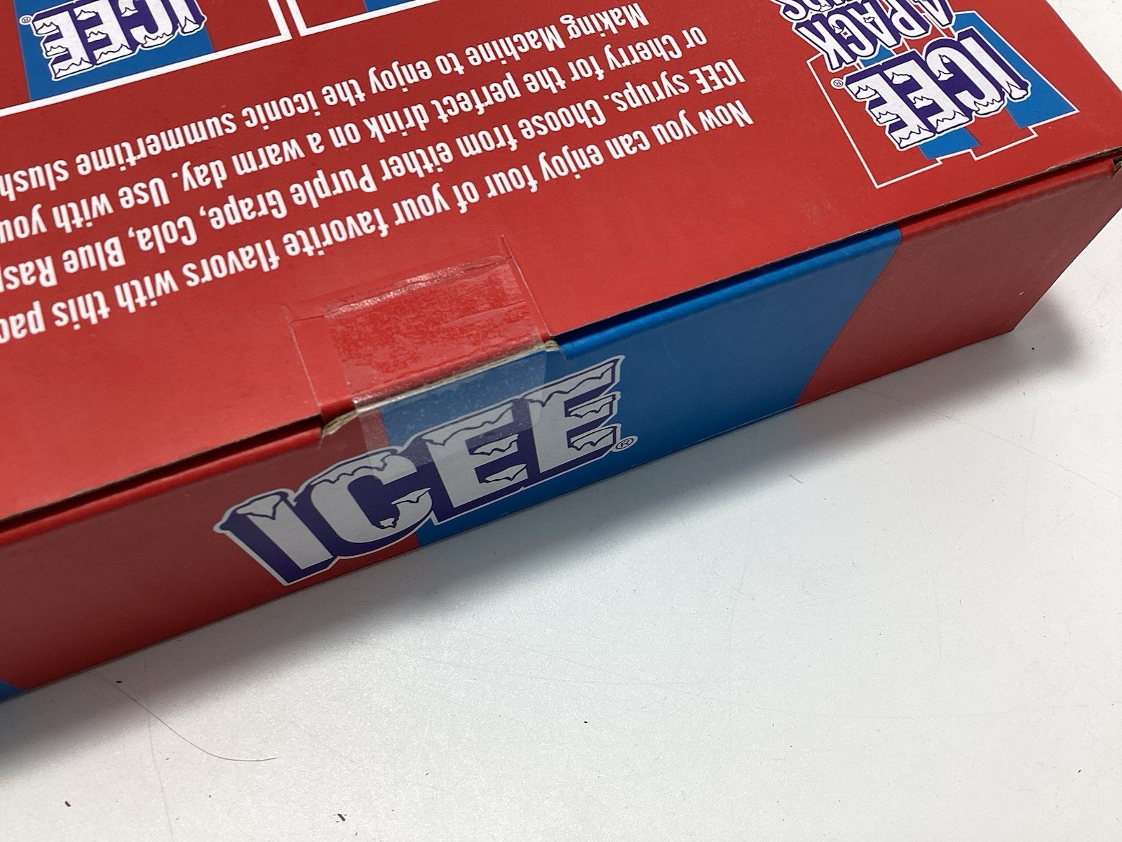 ICEE 4 Pack Slushie Syrups. Genuine ICEE Slushy Syrups Including Purple Grape C