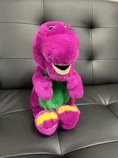 Barney The Dinosaur Plush Lyons Group Dakin 1992 Purple Stuffed Toy 12” Vintage