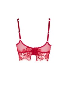 Agent Provocateur SERAPHINA Bra 36D NWT Red Orig $300 RARE! [B4]