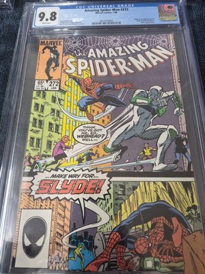 Amazing Spider-Man 272 1986 CGC 9.8 White Pages Fi