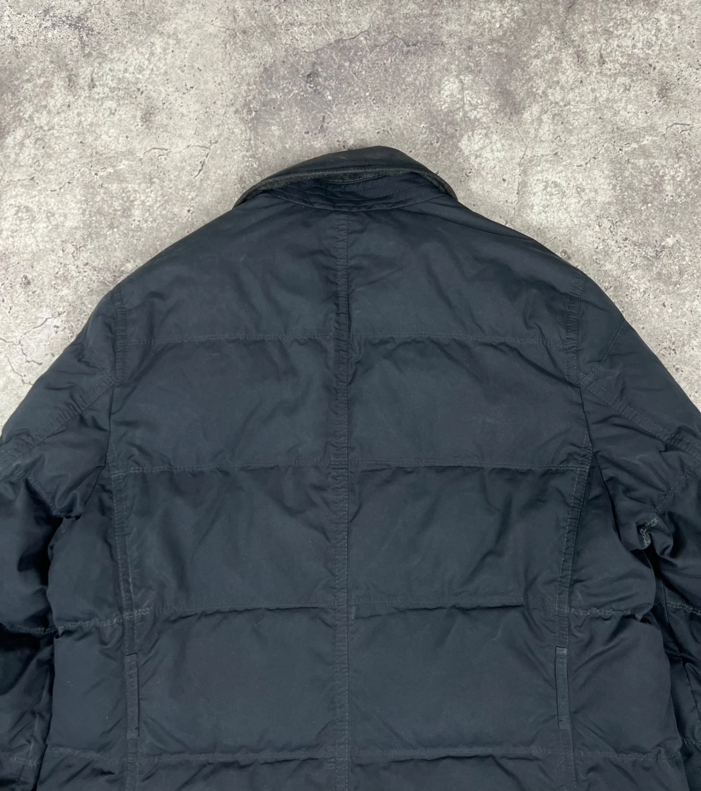 Ermenegildo Zegna Goose Down Jacket Navy Men's size 50 - product detail image 18