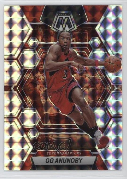 2022-23 Panini Mosaic Mosaic Prizm OG Anunoby #136 15je