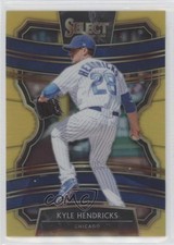 2020 Panini Select Gold Prizm 5/10 Kyle Hendricks #26 y8h