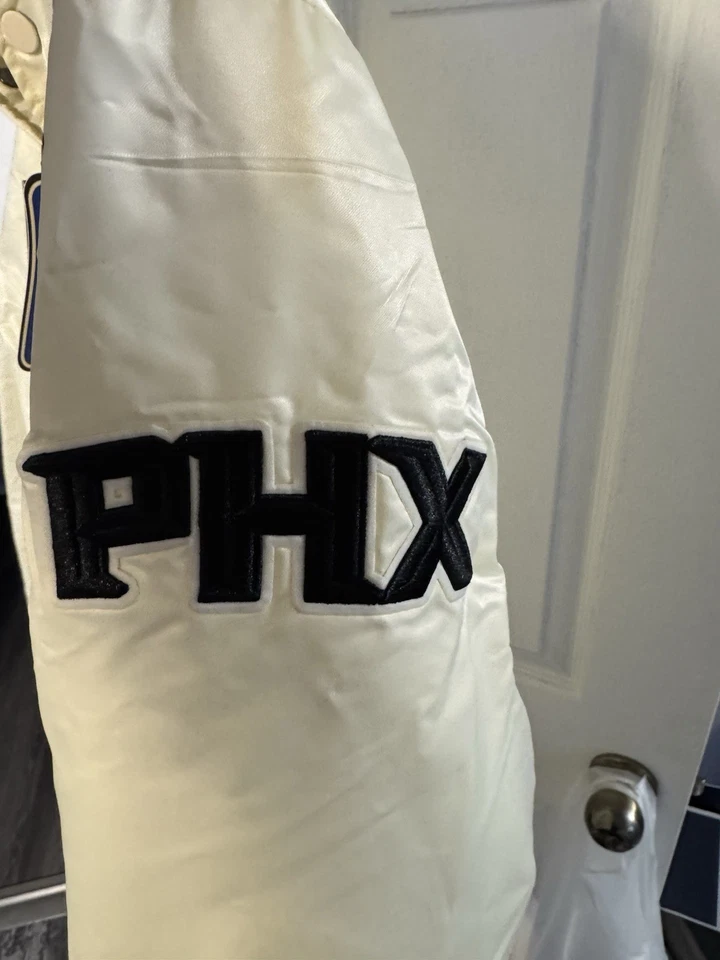 Pro Standard Phoenix Suns Satin Varsity Jacket Men’s 2XL - Image 4 of 4