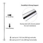 Yescom Static Spinning Dancing Pole Kit 9.25FT for Party Club Exercise, Silver — photo 4