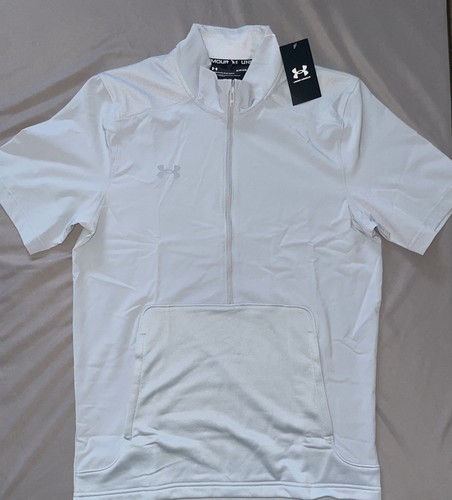 Under Armour Motivate 2.0 Herren Small Kurzarm Pullover grau 137O375