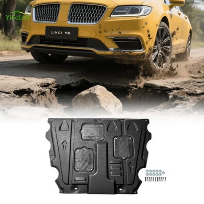 Engine Splash Shield For Lincoln MKZ 2017-2020 Heavy Skid Plate W/Service Hole